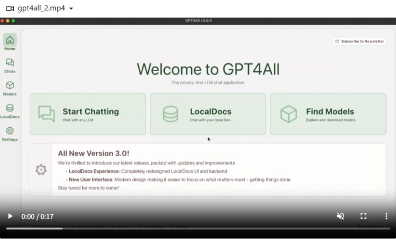 GPT4All:可在任何设备上运行本地 LLM。开源,可用于商业用途。-共赢源码