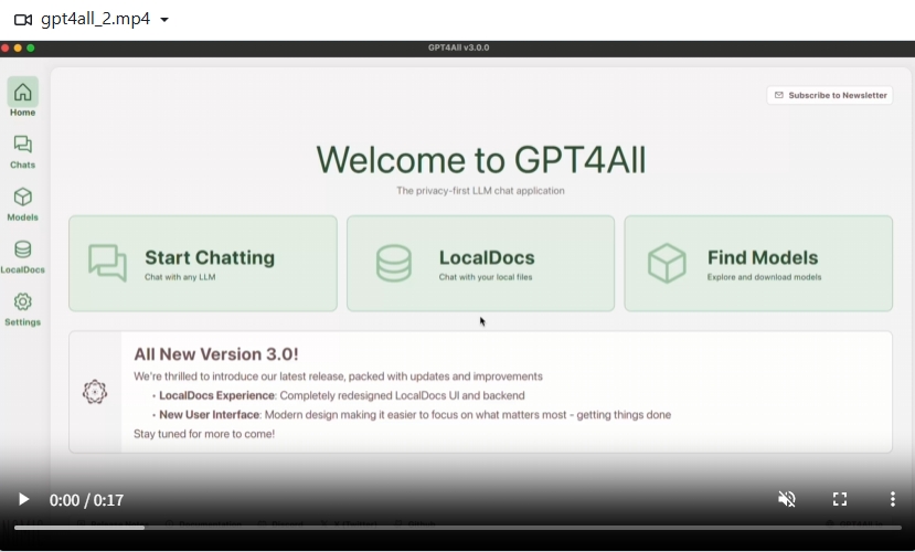 GPT4All：可在任何设备上运行本地 LLM。开源，可用于商业用途。-共赢源码