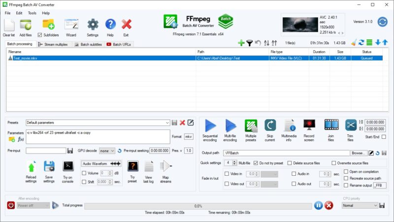 ffmpeg-batch:基于 C++/Qt 的 FFmpeg 图形化批量转码利器架构深度剖析-共赢源码