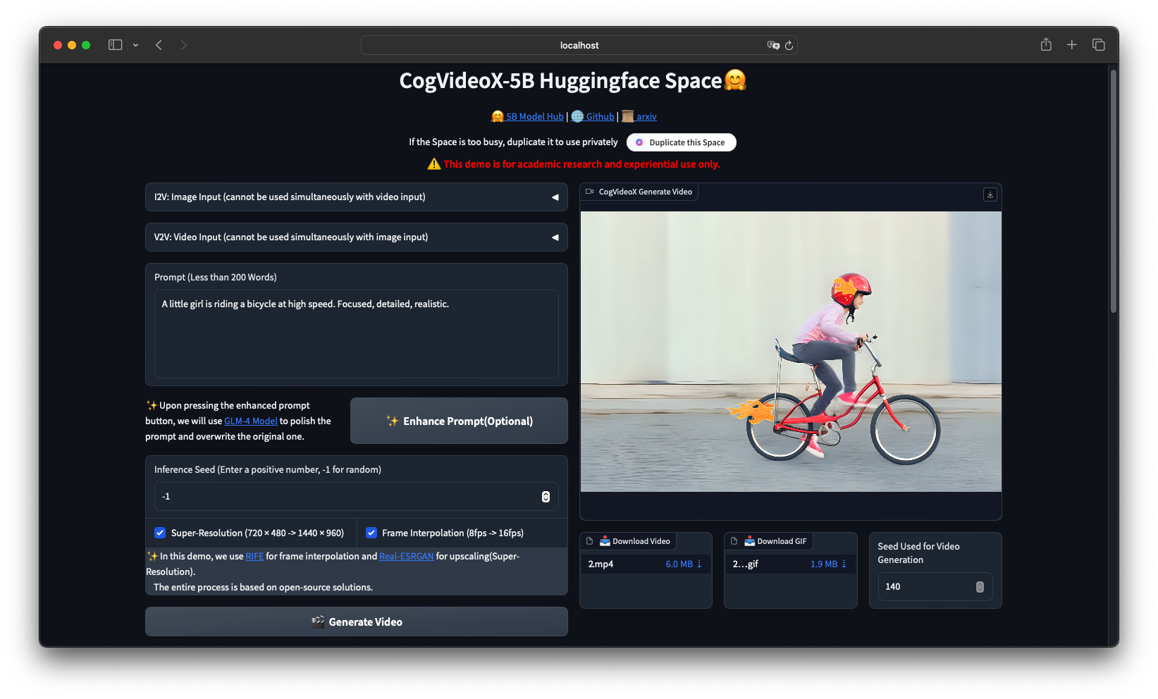 THUDM/CogVideo 架构展示图
